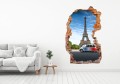 FOTOTAPETA 3D SAMOPRZYLEPNA naklejka ścienna WIDOK WIEŻĘ EIFFLA
