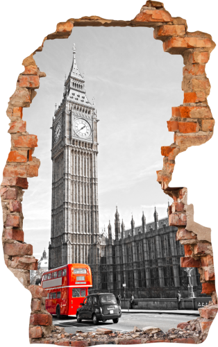 FOTOTAPETA 3D SAMOPRZYLEPNA naklejka ścienna BIG BEN