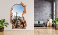 FOTOTAPETA 3D SAMOPRZYLEPNA naklejka ścienna MAŁY DREWNIANY POMOST