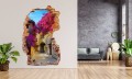 FOTOTAPETA 3D SAMOPRZYLEPNA naklejka ścienna KOLOROWA ULICA