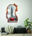 FOTOTAPETA 3D SAMOPRZYLEPNA naklejka ścienna LONDYN AUTOBUS