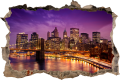 FOTOTAPETA 3D SAMOPRZYLEPNA naklejka ścienna NIESAMOWITE NIEBO NAD NEW YORK