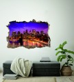 FOTOTAPETA 3D SAMOPRZYLEPNA naklejka ścienna NIESAMOWITE NIEBO NAD NEW YORK