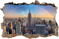 FOTOTAPETA 3D SAMOPRZYLEPNA naklejka ścienna WIDOK NA NEW YORK