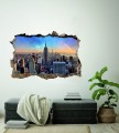 FOTOTAPETA 3D SAMOPRZYLEPNA naklejka ścienna WIDOK NA NEW YORK