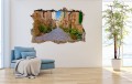 FOTOTAPETA 3D SAMOPRZYLEPNA naklejka ścienna ULICZKA W ZIELENI