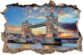 FOTOTAPETA 3D SAMOPRZYLEPNA naklejka ścienna TOWER BRIDGE LONDYN