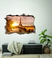 FOTOTAPETA 3D SAMOPRZYLEPNA naklejka ścienna ZACHÓD W PARYŻU
