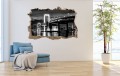 FOTOTAPETA 3D SAMOPRZYLEPNA naklejka ścienna MOST PÓŹNĄ NOCĄ