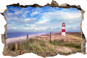 FOTOTAPETA 3D SAMOPRZYLEPNA naklejka ścienna MORSKA LATARNIA