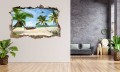 FOTOTAPETA 3D SAMOPRZYLEPNA naklejka ścienna PLAŻA TROPIKALNA