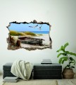 FOTOTAPETA 3D SAMOPRZYLEPNA naklejka ścienna MEWY NA PLAŻY