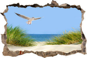 FOTOTAPETA 3D SAMOPRZYLEPNA naklejka ścienna MEWA NAD MORZEM