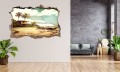 FOTOTAPETA 3D SAMOPRZYLEPNA naklejka ścienna DOMEK NAD MORZEM
