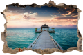 FOTOTAPETA 3D SAMOPRZYLEPNA naklejka ścienna POMOST BALI