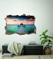 FOTOTAPETA 3D SAMOPRZYLEPNA naklejka ścienna POMOST BALI