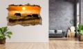 FOTOTAPETA 3D SAMOPRZYLEPNA naklejka ścienna SŁONIE