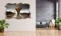 FOTOTAPETA 3D SAMOPRZYLEPNA naklejka ścienna SŁOŃ NA DRODZE