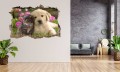 FOTOTAPETA 3D SAMOPRZYLEPNA naklejka ścienna KOTEK I PIESEK