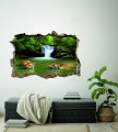 FOTOTAPETA 3D SAMOPRZYLEPNA naklejka ścienna TYGRYSY W WODZIE