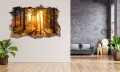 FOTOTAPETA 3D SAMOPRZYLEPNA naklejka ścienna CIEPŁY ZACHÓD SŁOŃCA