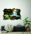 FOTOTAPETA 3D SAMOPRZYLEPNA naklejka ścienna BAJKOWY WODOSPAD