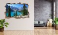 FOTOTAPETA 3D SAMOPRZYLEPNA naklejka ścienna GÓRSKIE JEZIORO
