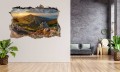 FOTOTAPETA 3D SAMOPRZYLEPNA naklejka ścienna ZACHÓD SŁOŃCA W GÓRACH
