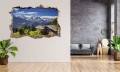 FOTOTAPETA 3D SAMOPRZYLEPNA naklejka ścienna DOMEK W TATRACH