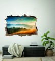 FOTOTAPETA 3D SAMOPRZYLEPNA naklejka ścienna MGŁA W GÓRACH
