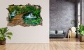 FOTOTAPETA 3D SAMOPRZYLEPNA naklejka ścienna PIĘKNY POMOST NAD WODĄ