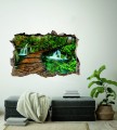 FOTOTAPETA 3D SAMOPRZYLEPNA naklejka ścienna PIĘKNY POMOST NAD WODĄ