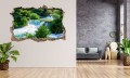 FOTOTAPETA 3D SAMOPRZYLEPNA naklejka ścienna NATURA WODOSPAD I LAS