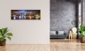 OBRAZ PANORAMICZNY dekoracyjny PANORAMA światła miasta