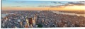 OBRAZ PANORAMICZNY dekoracyjny PANORAMA miasto zachód