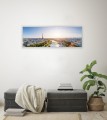 OBRAZ PANORAMICZNY dekoracyjny PANORAMA Paryż Wieża Eiffla