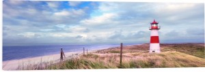 OBRAZ PANORAMICZNY dekoracyjny PANORAMA latarnia morska 