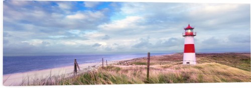 OBRAZ PANORAMICZNY dekoracyjny PANORAMA latarnia morska 