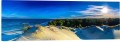 OBRAZ PANORAMICZNY dekoracyjny PANORAMA morski krajobraz wydmy