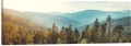 OBRAZ PANORAMICZNY dekoracyjny PANORAMA góry wzgórza drzewa 