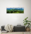 OBRAZ PANORAMICZNY dekoracyjny PANORAMA góry Pieniny