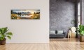 OBRAZ PANORAMICZNY dekoracyjny PANORAMA góry łąka