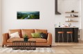 OBRAZ PANORAMICZNY dekoracyjny PANORAMA górska rzeka