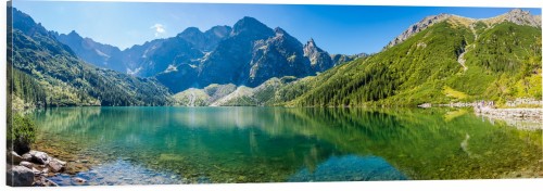 OBRAZ PANORAMICZNY dekoracyjny PANORAMA Morskie Oko