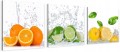 OBRAZ do kuchni CYTRUSY W WODZIE