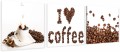 OBRAZ do kuchni  I LOVE COFFE ZIARNA KAWY