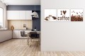 OBRAZ do kuchni  I LOVE COFFE ZIARNA KAWY