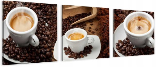 OBRAZ do kuchni GORĄCA KAWA FILIŻANKA HIT