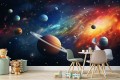 Fototapeta KOSMOS dla dzieci PLANETY W GALAKTYCE KOSMOS