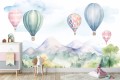 Fototapeta dla dzieci BALONY WZGÓRZA LOT NIEBO